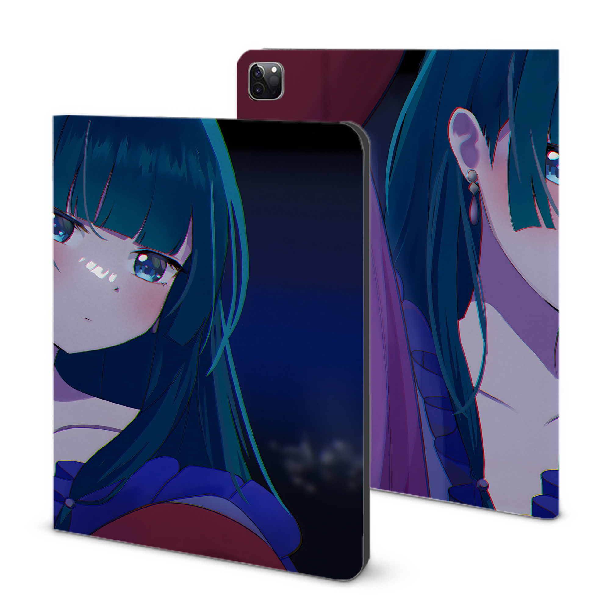（画像用） 薬屋のひとりごと The Apothecary Diaries IPad ケース ブック型 PUレザー TPU 耐衝撃 軽量 薄型 ペン収納なし 全面保護 IPad 各モデル対応